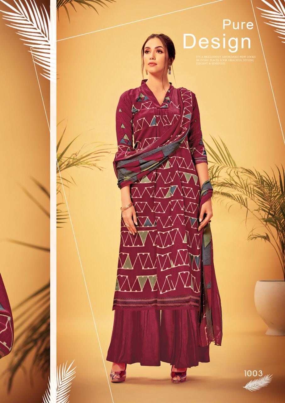 Simora By Sunrise Creation 1001 To 1009 Series Beautiful Colorful Stylish Pretty Party Wear Casual Wear Occasional Wear Glace Cotton Printed Dresses At Wholesale Price