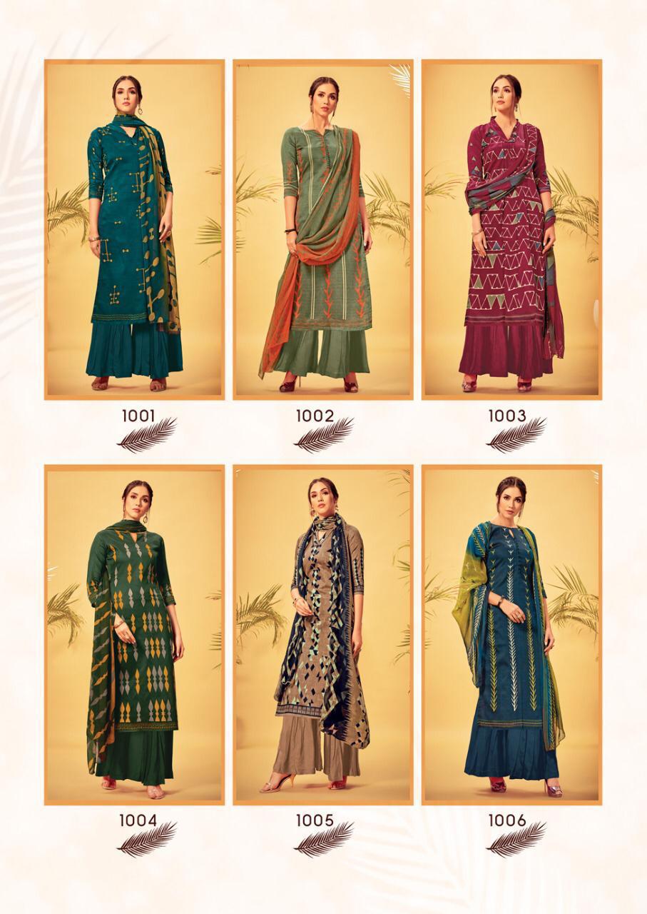 Simora By Sunrise Creation 1001 To 1009 Series Beautiful Colorful Stylish Pretty Party Wear Casual Wear Occasional Wear Glace Cotton Printed Dresses At Wholesale Price