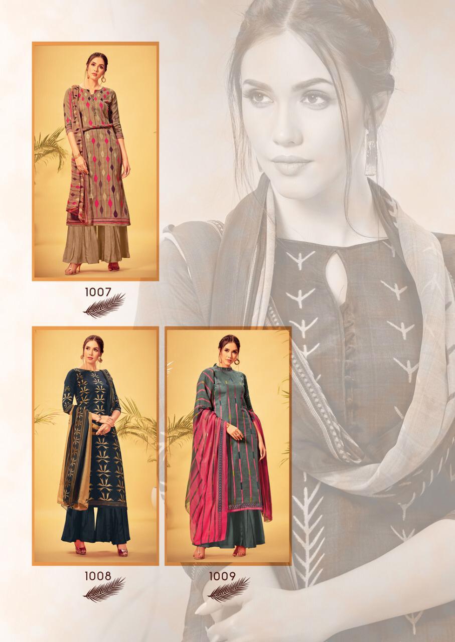 Simora By Sunrise Creation 1001 To 1009 Series Beautiful Colorful Stylish Pretty Party Wear Casual Wear Occasional Wear Glace Cotton Printed Dresses At Wholesale Price
