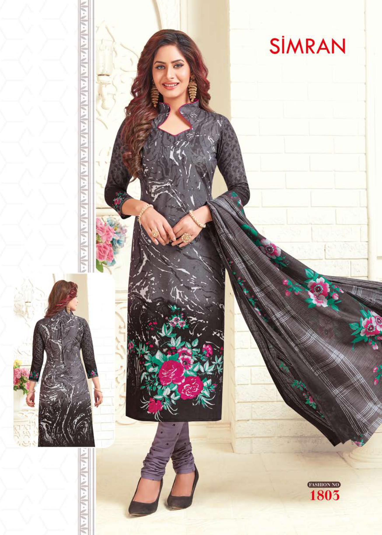 Simran Vol-8 By Navkar Fab Tex 1801 To 1816 Series Beautiful Suits Stylish Fancy Colorful Party Wear & Ethnic Wear Cotton Printed Dresses At Wholesale Price