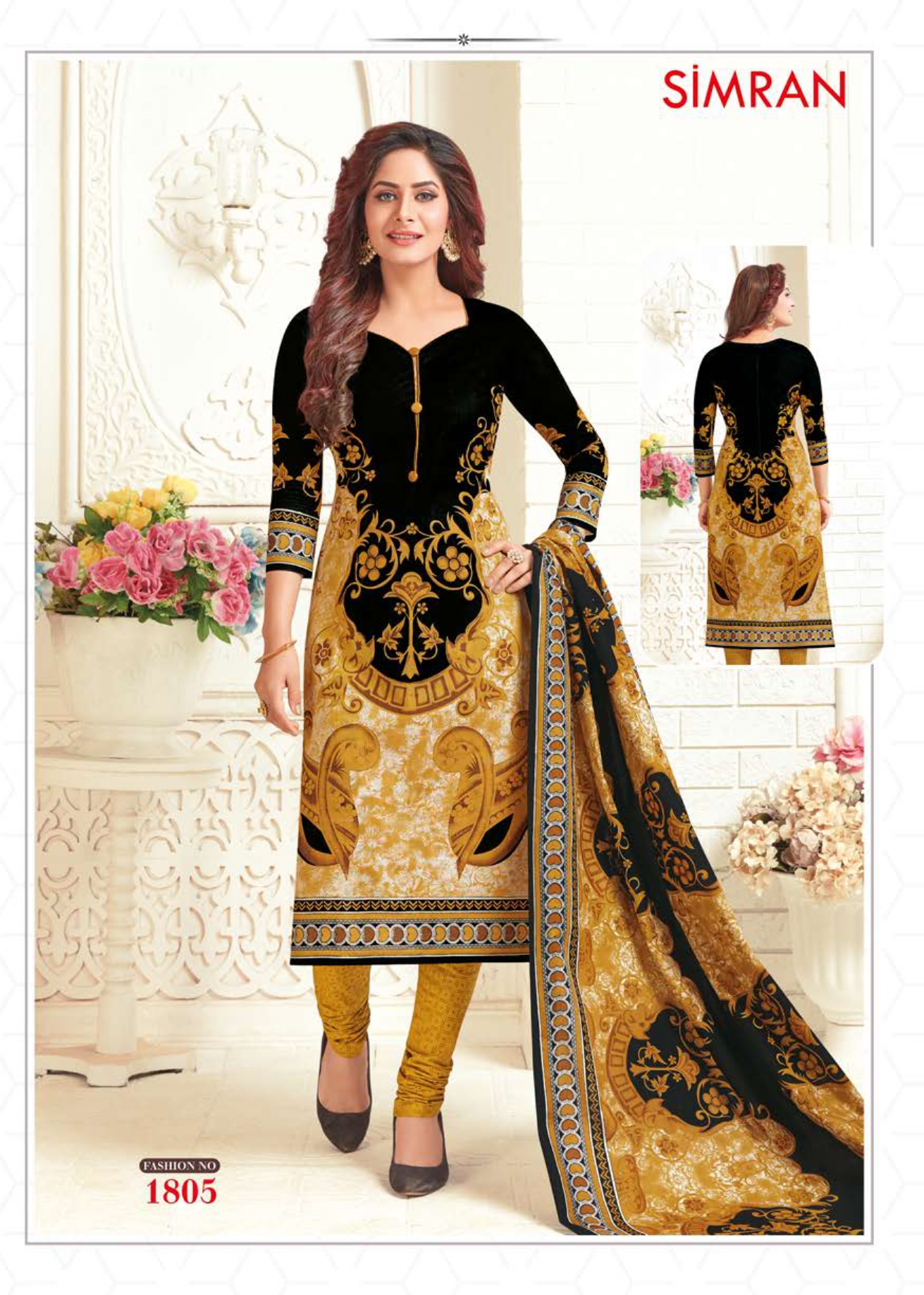 Simran Vol-8 By Navkar Fab Tex 1801 To 1816 Series Beautiful Suits Stylish Fancy Colorful Party Wear & Ethnic Wear Cotton Printed Dresses At Wholesale Price