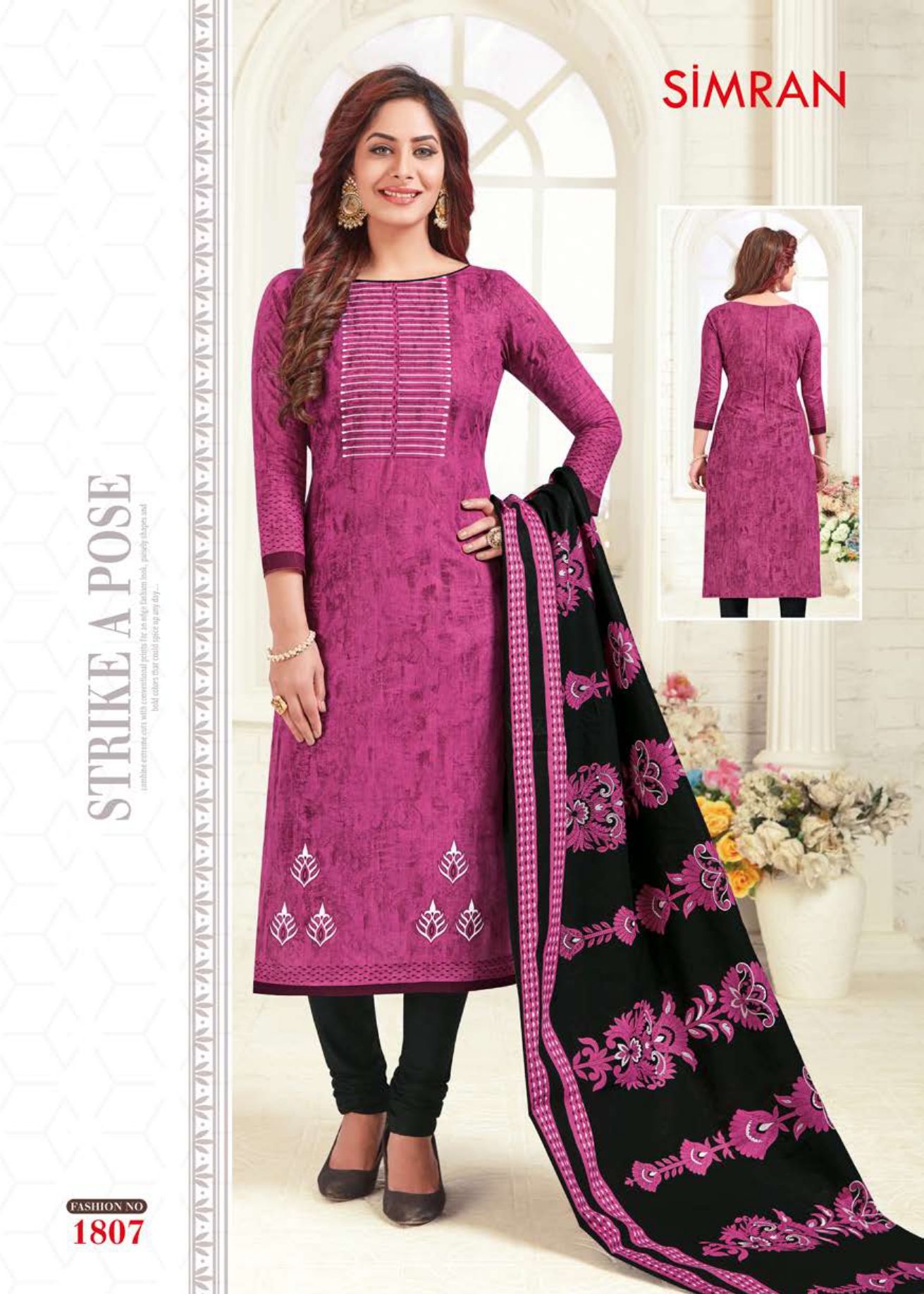 Simran Vol-8 By Navkar Fab Tex 1801 To 1816 Series Beautiful Suits Stylish Fancy Colorful Party Wear & Ethnic Wear Cotton Printed Dresses At Wholesale Price