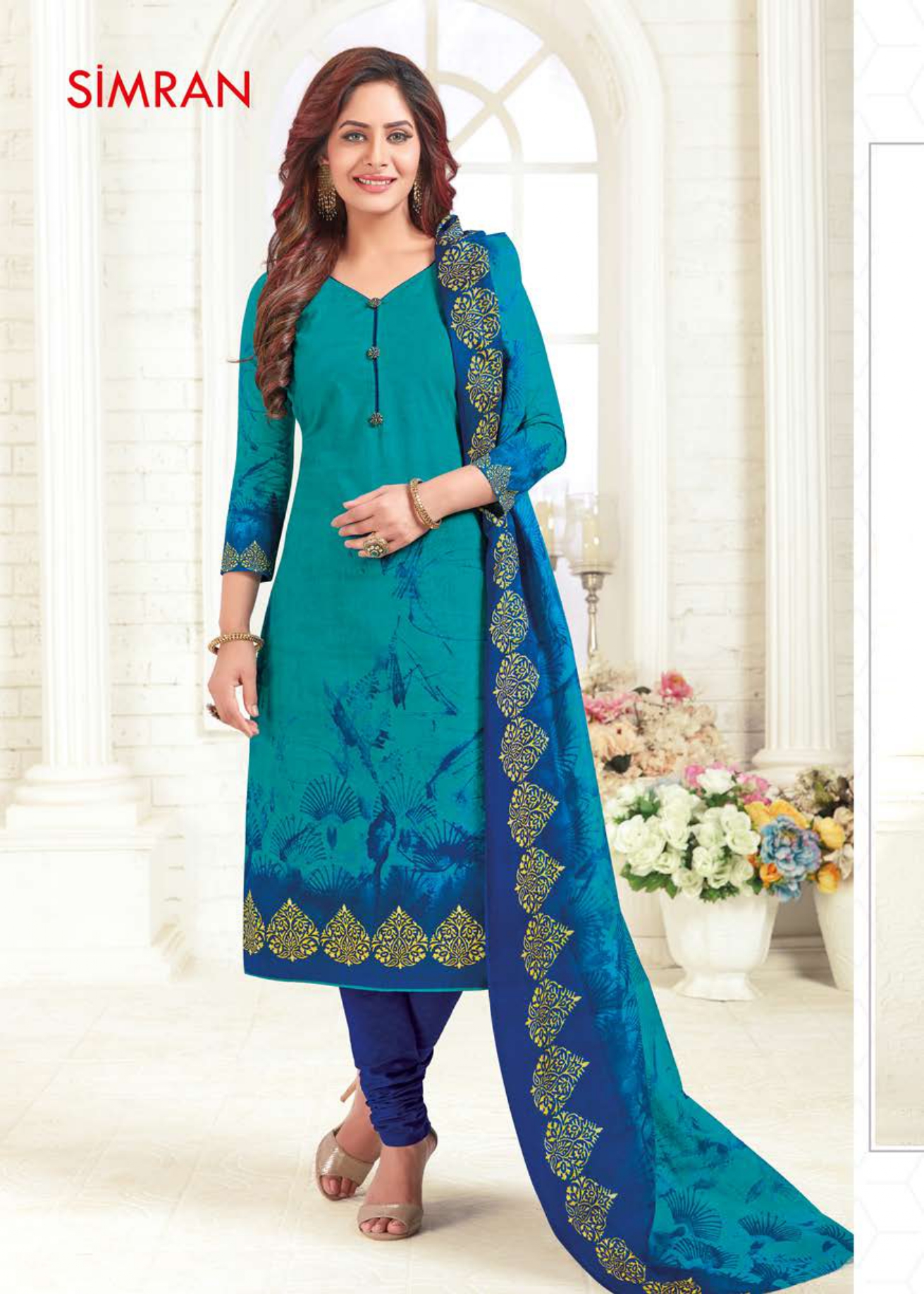 Simran Vol-8 By Navkar Fab Tex 1801 To 1816 Series Beautiful Suits Stylish Fancy Colorful Party Wear & Ethnic Wear Cotton Printed Dresses At Wholesale Price