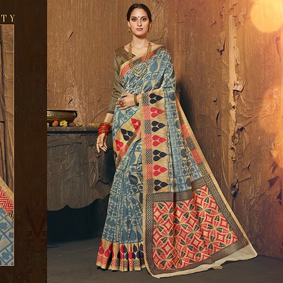 Sinduri By Sanskar Sarees 411 To 419 Series Indian Traditional Wear Collection Beautiful Stylish Fancy Colorful Party Wear & Occasional Wear Chanderi Sarees At Wholesale Price