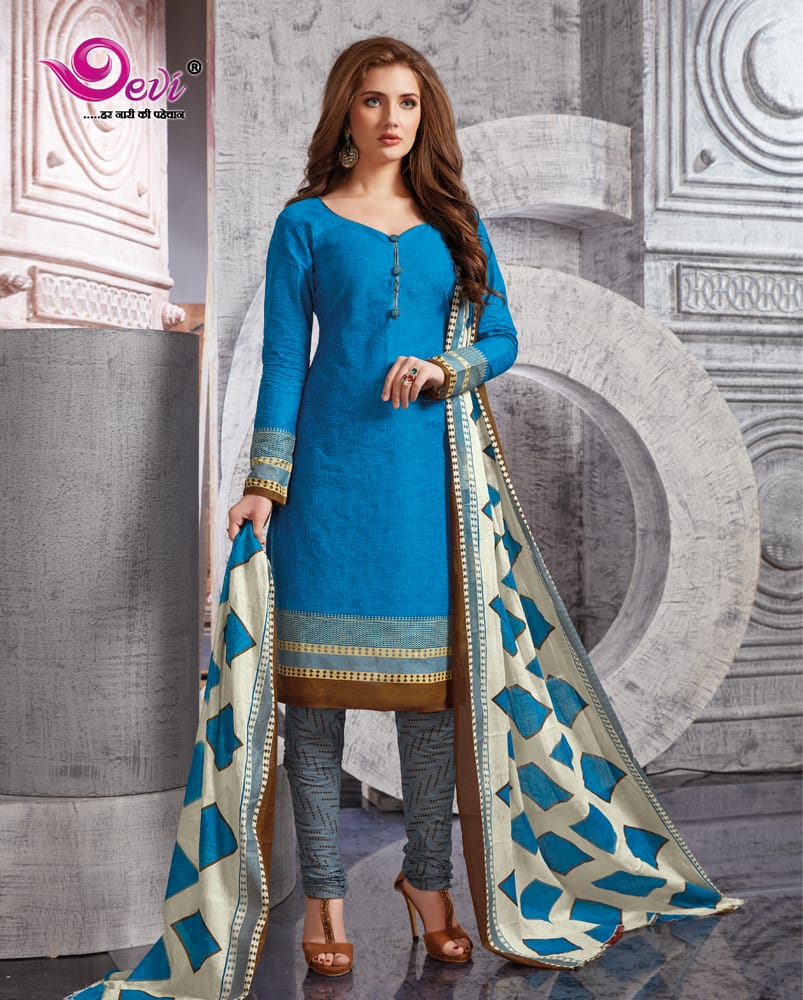 Sixer Vol-7 By Devi 7001 To 7012 Series Beautiful Stylish Fancy Colorful Casual Wear & Ethnic Wear Cotton Printed Dresses At Wholesale Price