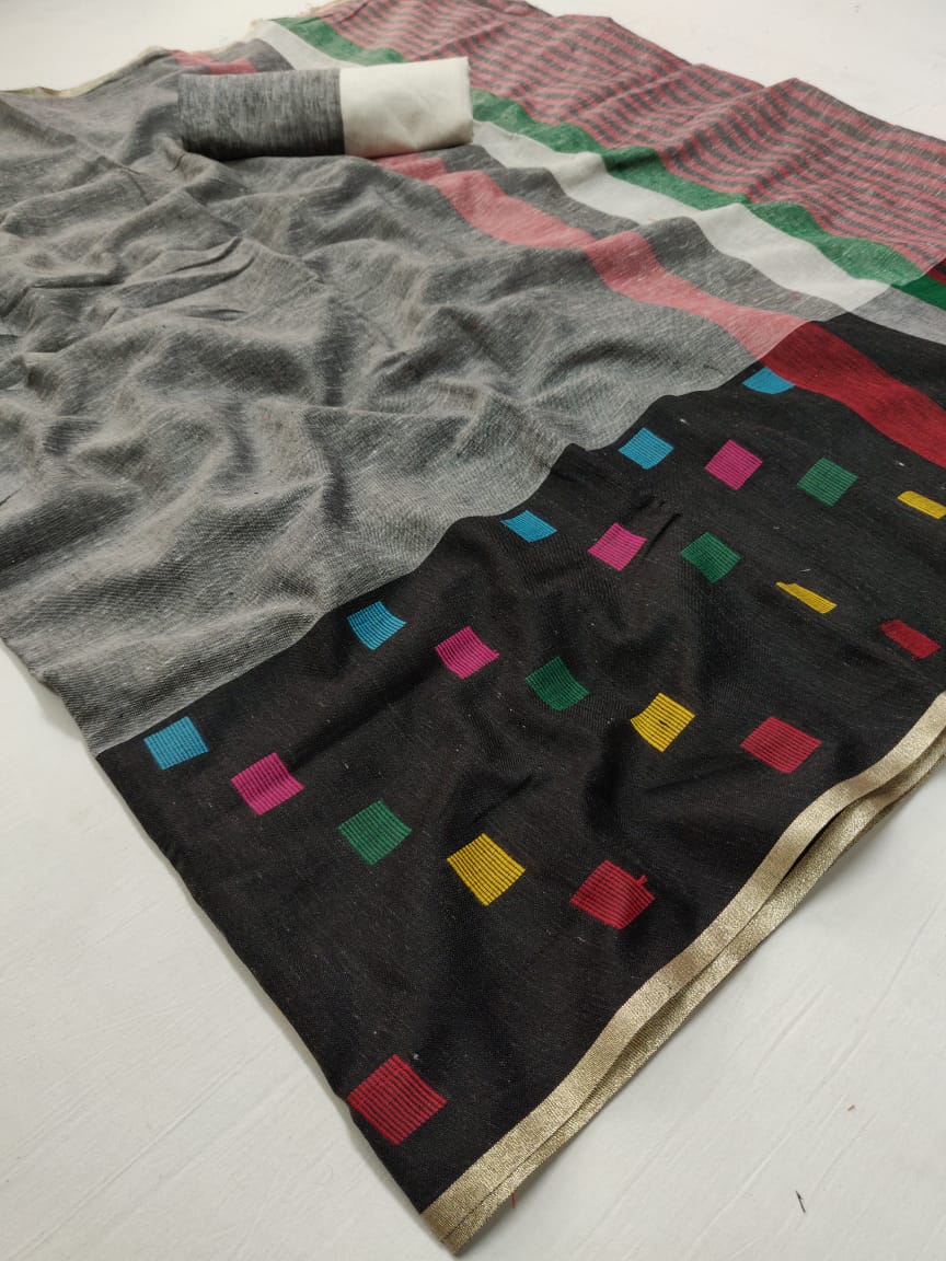 Sneha Silk By Fashid Wholesale A Indian Traditional Wear Collection Beautiful Stylish Fancy Colorful Party Wear & Occasional Wear Linen Silk Sarees At Wholesale Price