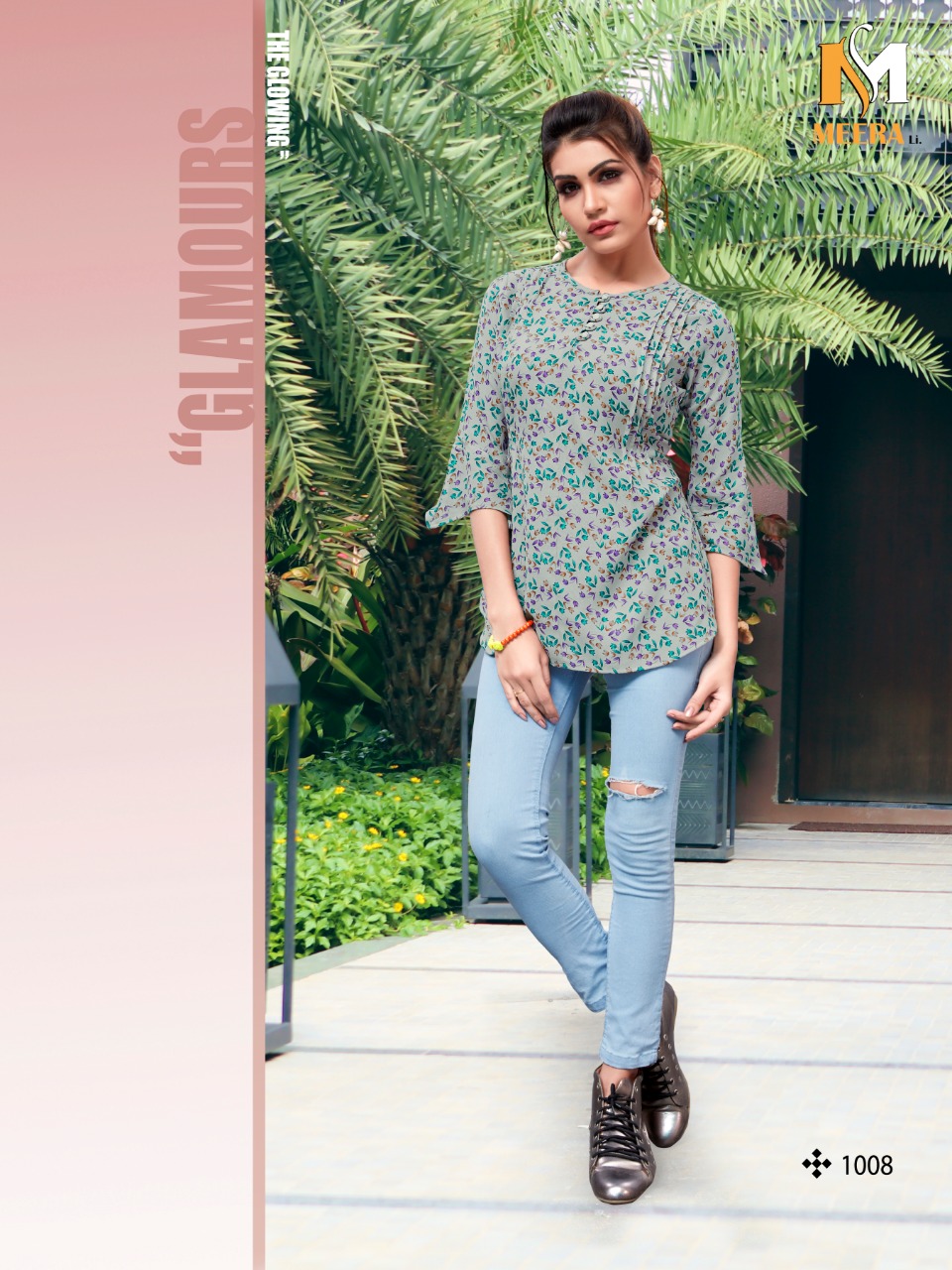 Sofiya By Meerali 1001 To 1008 Series Beautiful Colorful Stylish Fancy Casual Wear & Ethnic Wear & Ready To Wear Pure Viscose Rayon Printed Kurtis At Wholesale Price