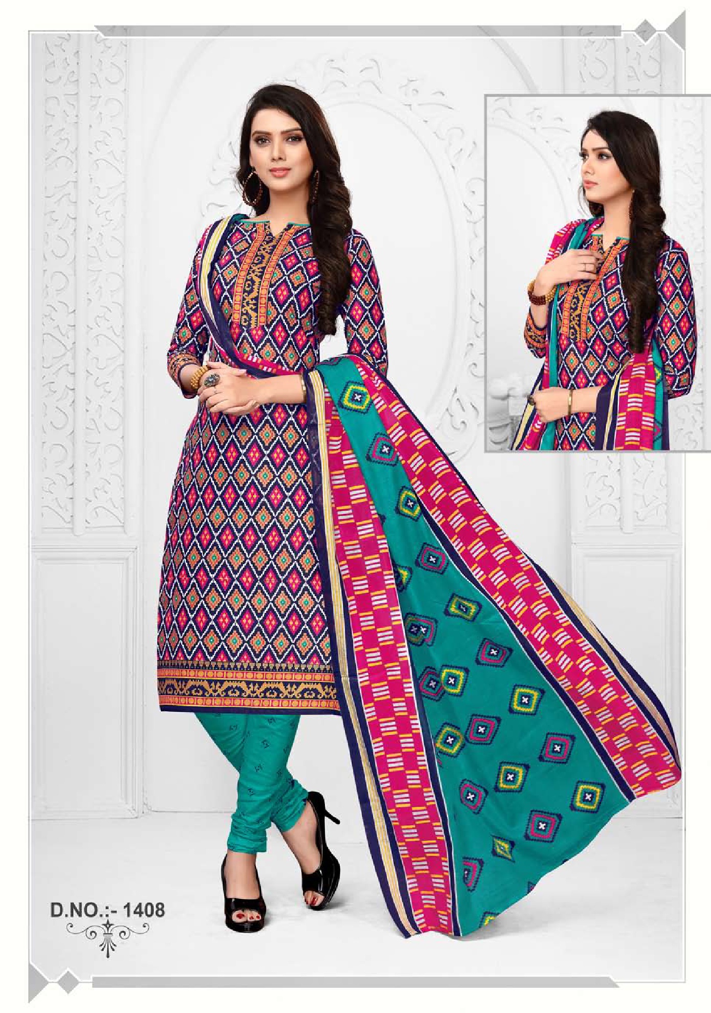 Sona Vol-29 By Raj Print 1401 To 1410 Series Stylish Fancy Beautiful Colorful Casual Wear & Ethnic Wear Pure Cotton Printed Dresses At Wholesale Price