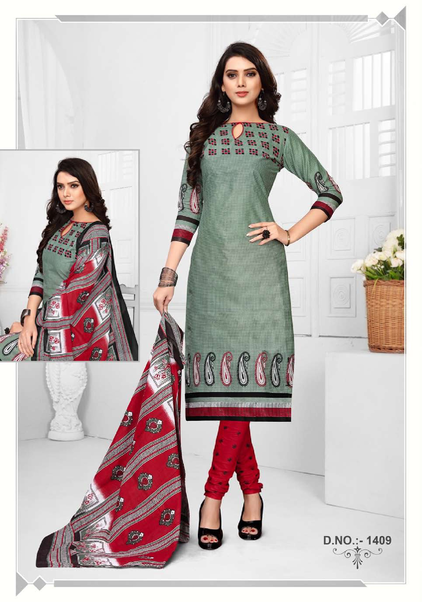 Sona Vol-29 By Raj Print 1401 To 1410 Series Stylish Fancy Beautiful Colorful Casual Wear & Ethnic Wear Pure Cotton Printed Dresses At Wholesale Price