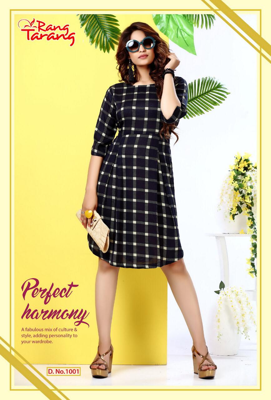 Sonam Vol-2 By Tarang 1001 To 1010 Series Stylish Colorful Fancy Beautiful Casual Wear & Ethnic Wear Collection Rayon Print Kurtis At Wholesale Price