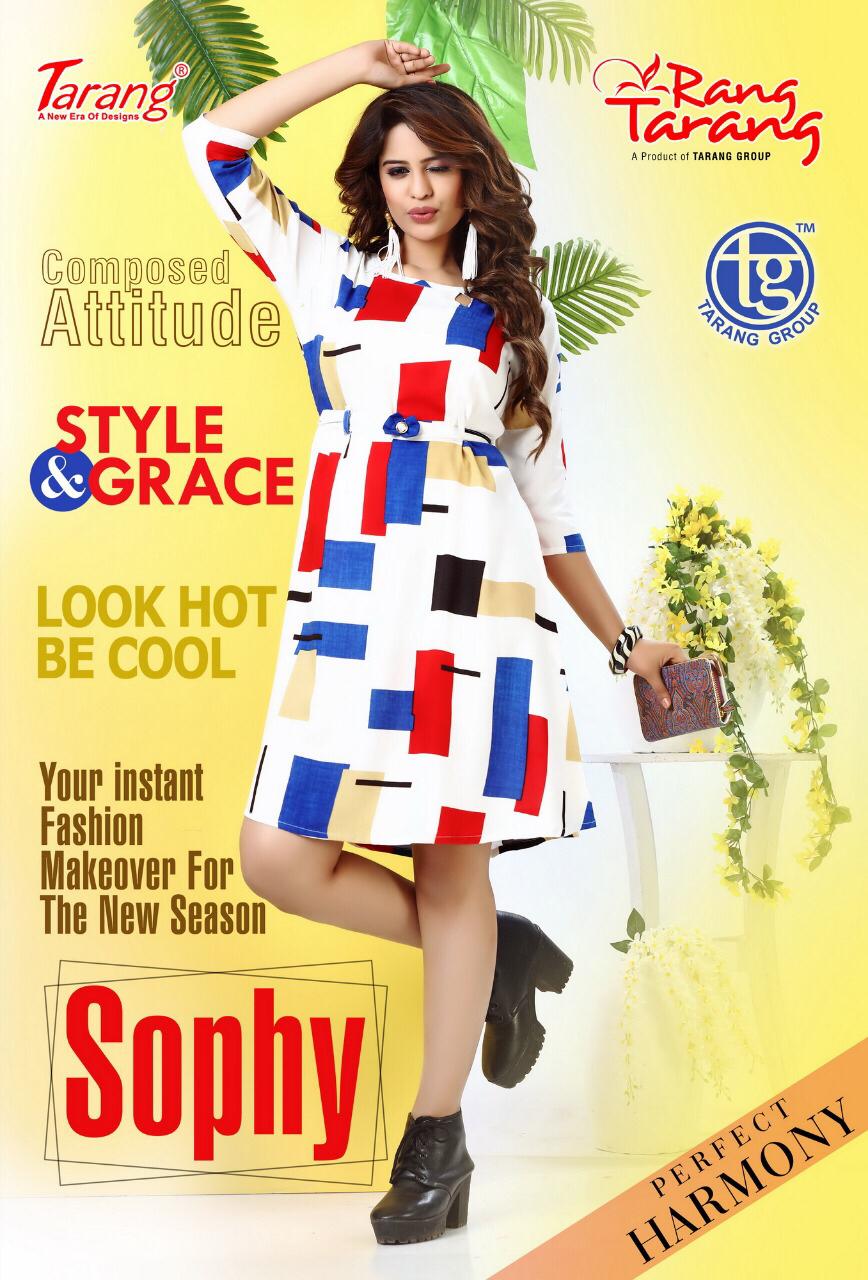 Sonam Vol-2 By Tarang 1001 To 1010 Series Stylish Colorful Fancy Beautiful Casual Wear & Ethnic Wear Collection Rayon Print Kurtis At Wholesale Price
