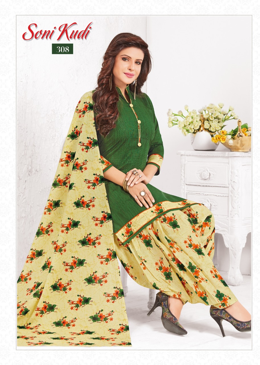 Soni Kudi Vol-3 By Navkar Fab Tex 301 To 312 Series Indian Traditional Wear Collection Beautiful Stylish Fancy Colorful Party Wear & Occasional Wear Cotton Printed Dress At Wholesale Price