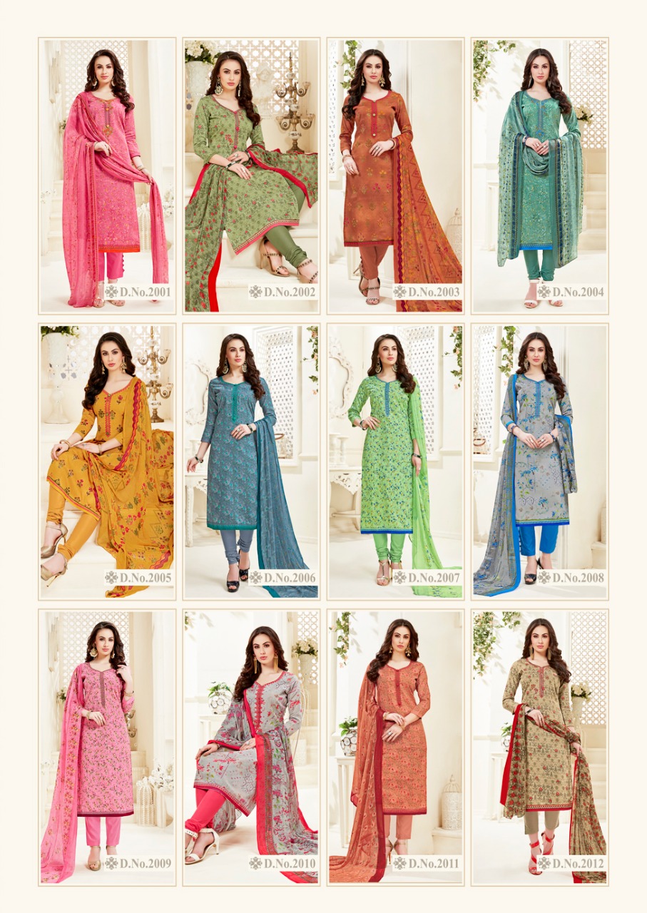Sonu Ki Sweety Vol-2 By Sunrise Creation 2001 To 2012 Indian Traditional Wear Collection Beautiful Stylish Fancy Colorful Party Wear & Occasional Wear Glace Cotton Printed Dress At Wholesale Price