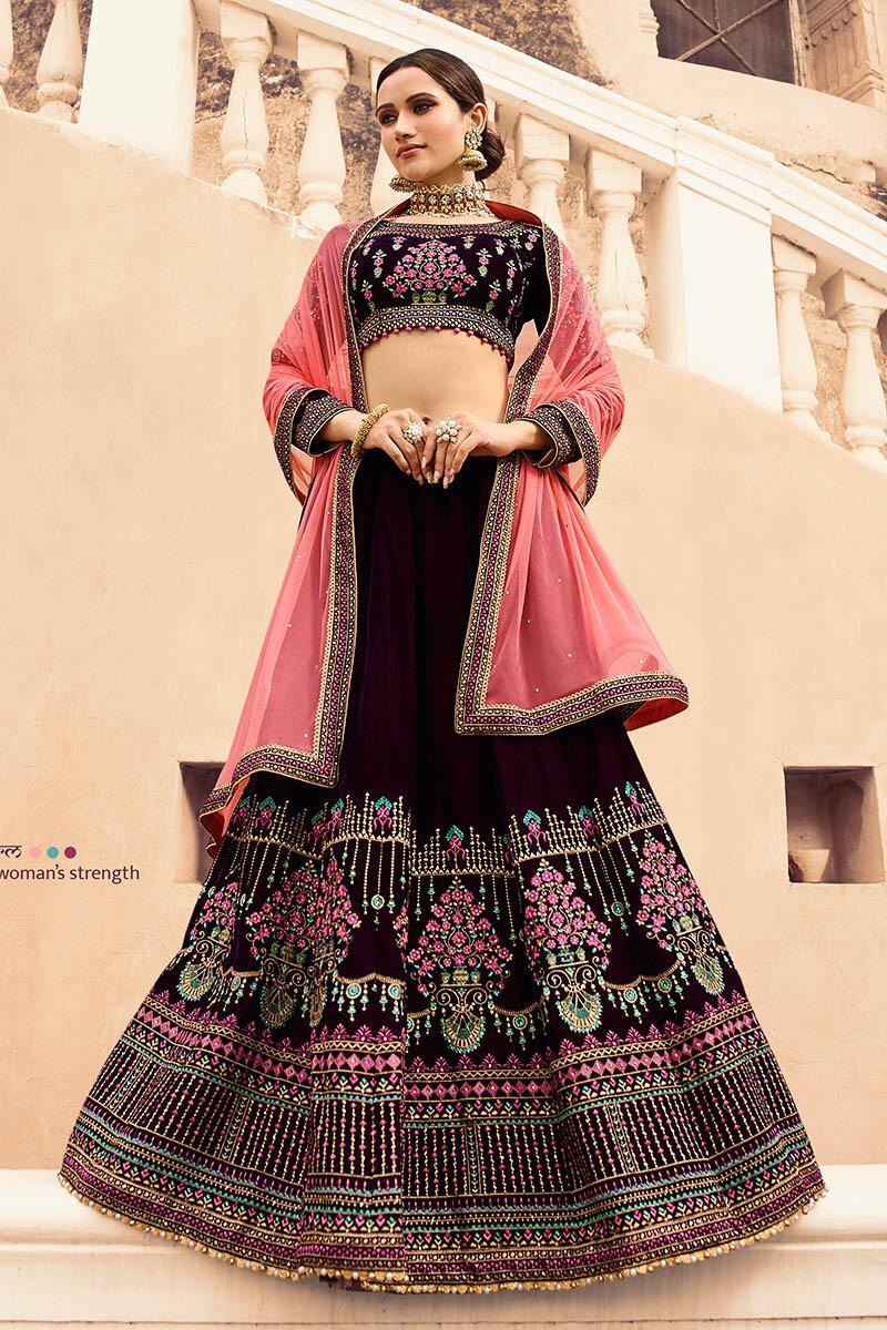Sparsh Vol-10 By Vritika 1001 To 1010 Series Bridal Wear Collection Beautiful Stylish Colorful Fancy Party Wear & Occasional Wear Fancy Lehengas At Wholesale Price