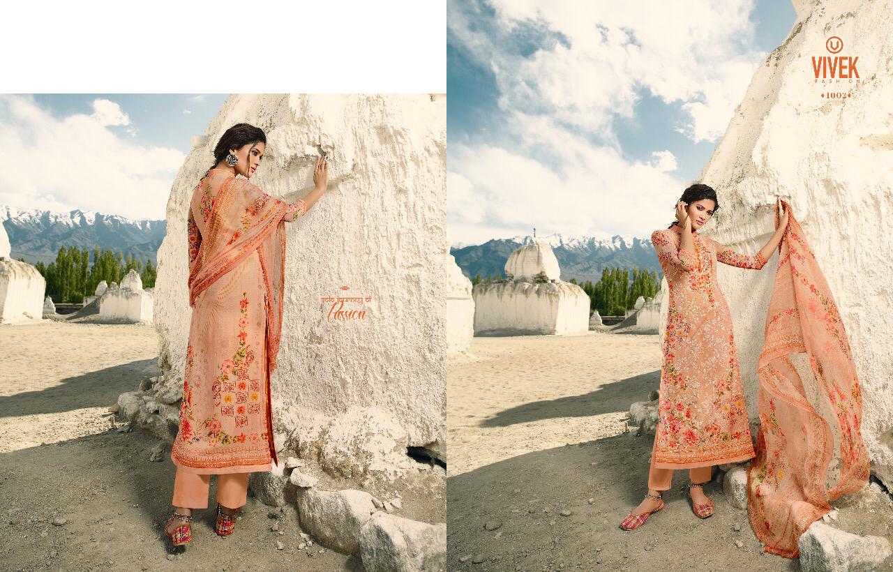 Sparsho By Vivek Fashion 1001 To 1008 Series Beautiful Colorful Fancy Stylish Casual Wear & Ethnic Wear Viscose Georgette Fabric Dresses At Wholesale Price