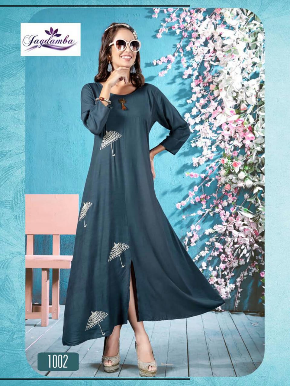 Stardomm By Jagdamba 1001 To 1010 Series Stylish Fancy Beautiful Colorful Casual Wear & Ethnic Wear Rayon Printed Kurtis At Wholesale Price