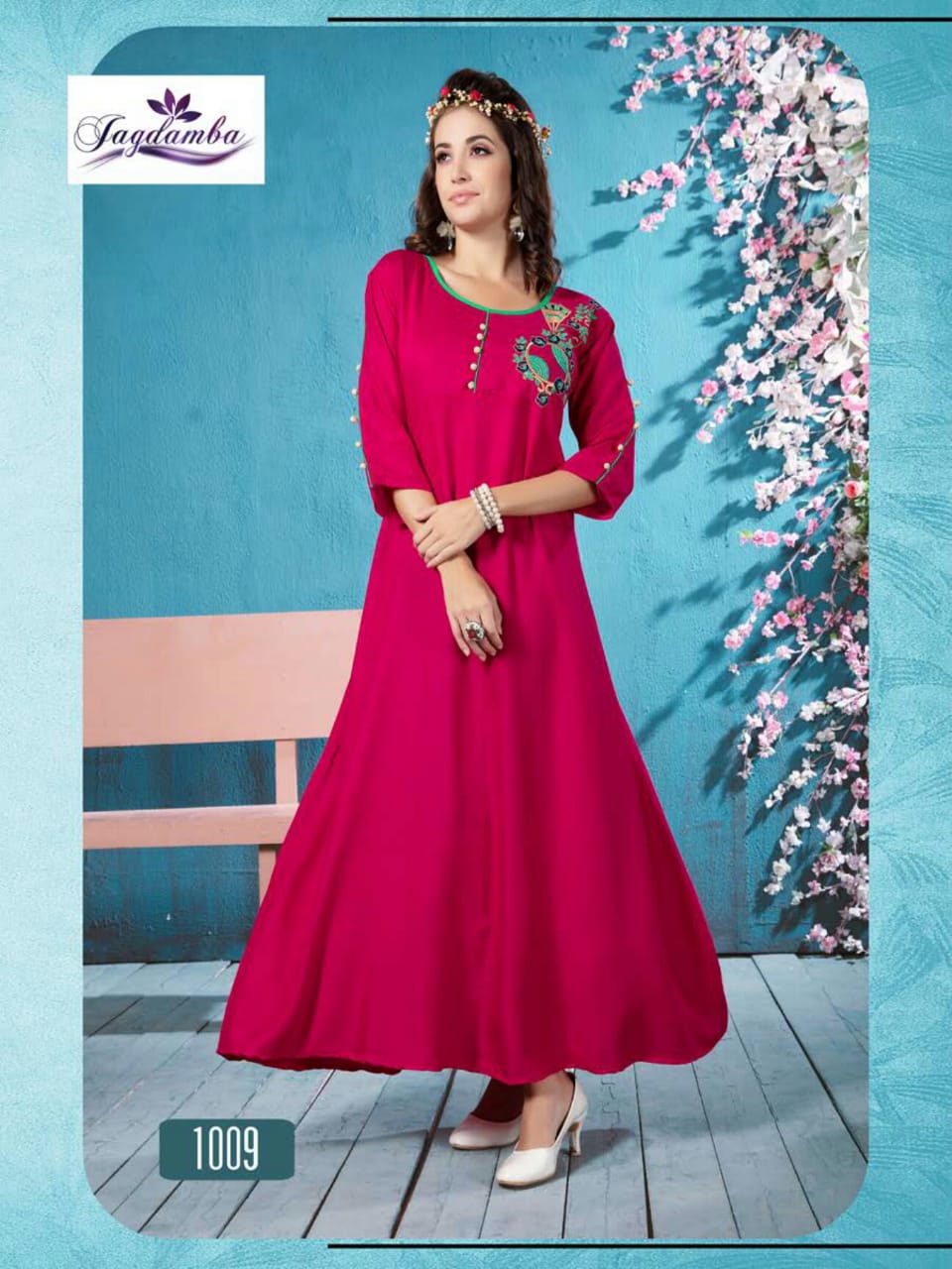 Stardomm By Jagdamba 1001 To 1010 Series Stylish Fancy Beautiful Colorful Casual Wear & Ethnic Wear Rayon Printed Kurtis At Wholesale Price