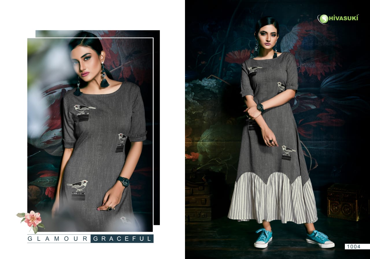 Start Up Vol-1 By Shivasuki 1001 To 1008 Series Beautiful Colorful Stylish Fancy Casual Wear & Ethnic Wear & Ready To Wear Rayon/handloom/silk Kurtis At Wholesale Price
