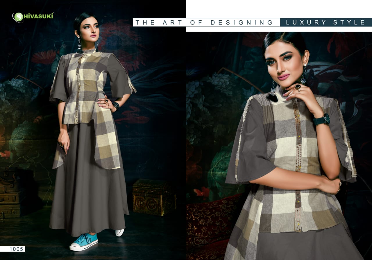 Start Up Vol-1 By Shivasuki 1001 To 1008 Series Beautiful Colorful Stylish Fancy Casual Wear & Ethnic Wear & Ready To Wear Rayon/handloom/silk Kurtis At Wholesale Price
