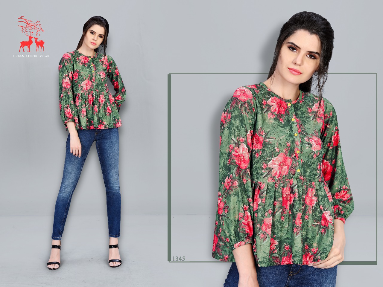 Stella By Mrigya 1344 To 1349 Series Beautiful Stylish Fancy Colorful Casual Wear & Ethnic Wear Summer Cool Digital Printed Kurtis At Wholesale Price
