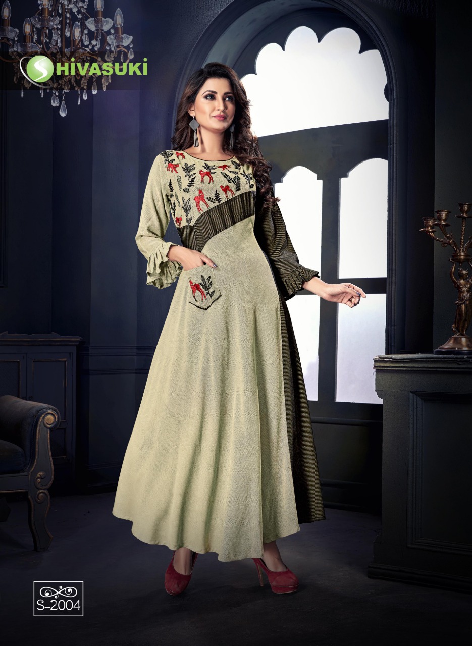 Step Up Vol-2 By Shivasuki 2001 To 2005 Series Beautiful Stylish Colorful Fancy Party Wear & Ethnic Wear & Ready To Wear Namo Slub/ South Cotton/ Rayon Slub Kurtis At Wholesale Price