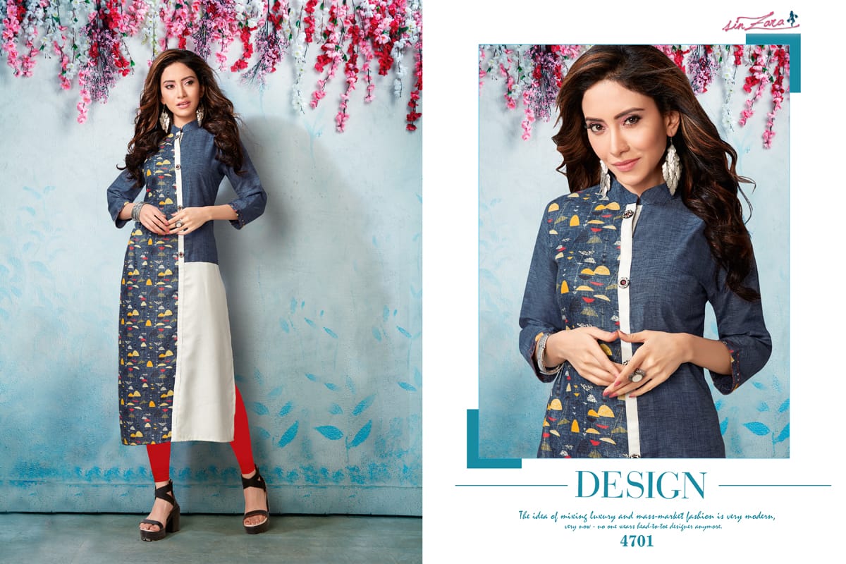 Sublime By Rachna 4701 To 4706 Series Beautiful Stylish Colorful Fancy Party Wear & Ethnic Wear & Ready To Wear Handloom Cotton Kurtis At Wholesale Price
