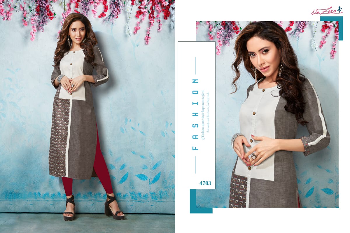 Sublime By Rachna 4701 To 4706 Series Beautiful Stylish Colorful Fancy Party Wear & Ethnic Wear & Ready To Wear Handloom Cotton Kurtis At Wholesale Price