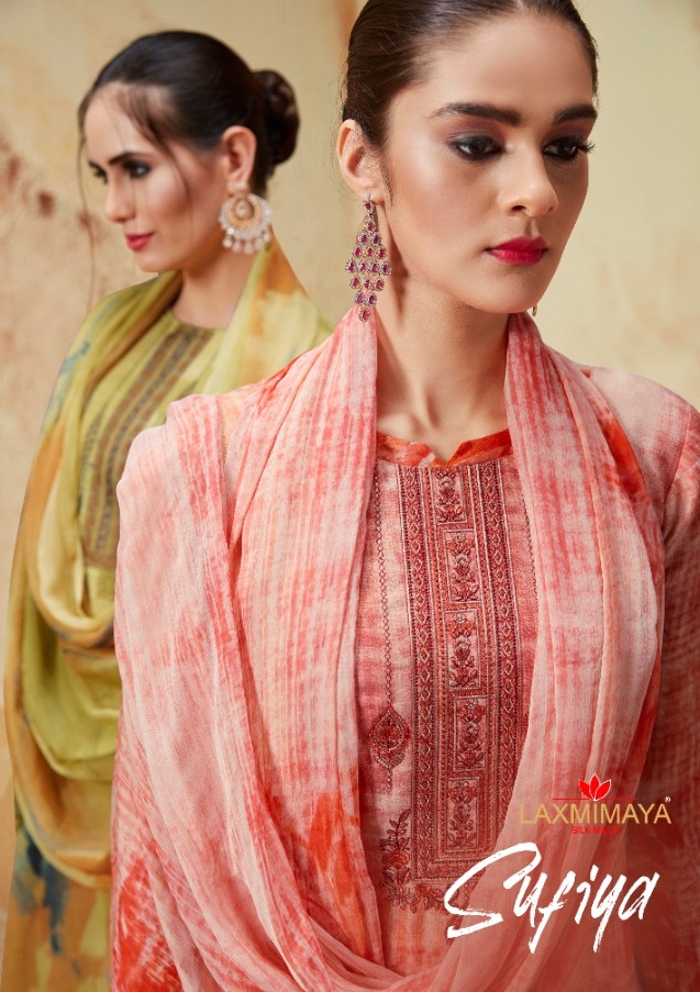 Sufiya By Laxmimaya Silk Mills 1130 To 1139 Series Beautiful Stylish Fancy Colorful Casual & Party Wear & Ethnic Wear Pure Pashmina Printed With Embroidery Dresses At Wholesale Price