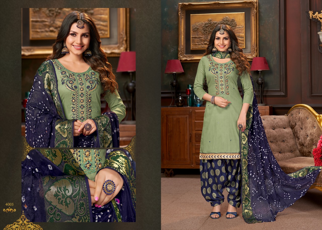 Suhaana Vol-4 By Utsav Suit 4001 To 4006 Series Designer Beautiful Stylish Fancy Colorful Casual Wear & Ethnic Wear & Ready To Wear Glaze Cotton Embroidery Dresses At Wholesale Price