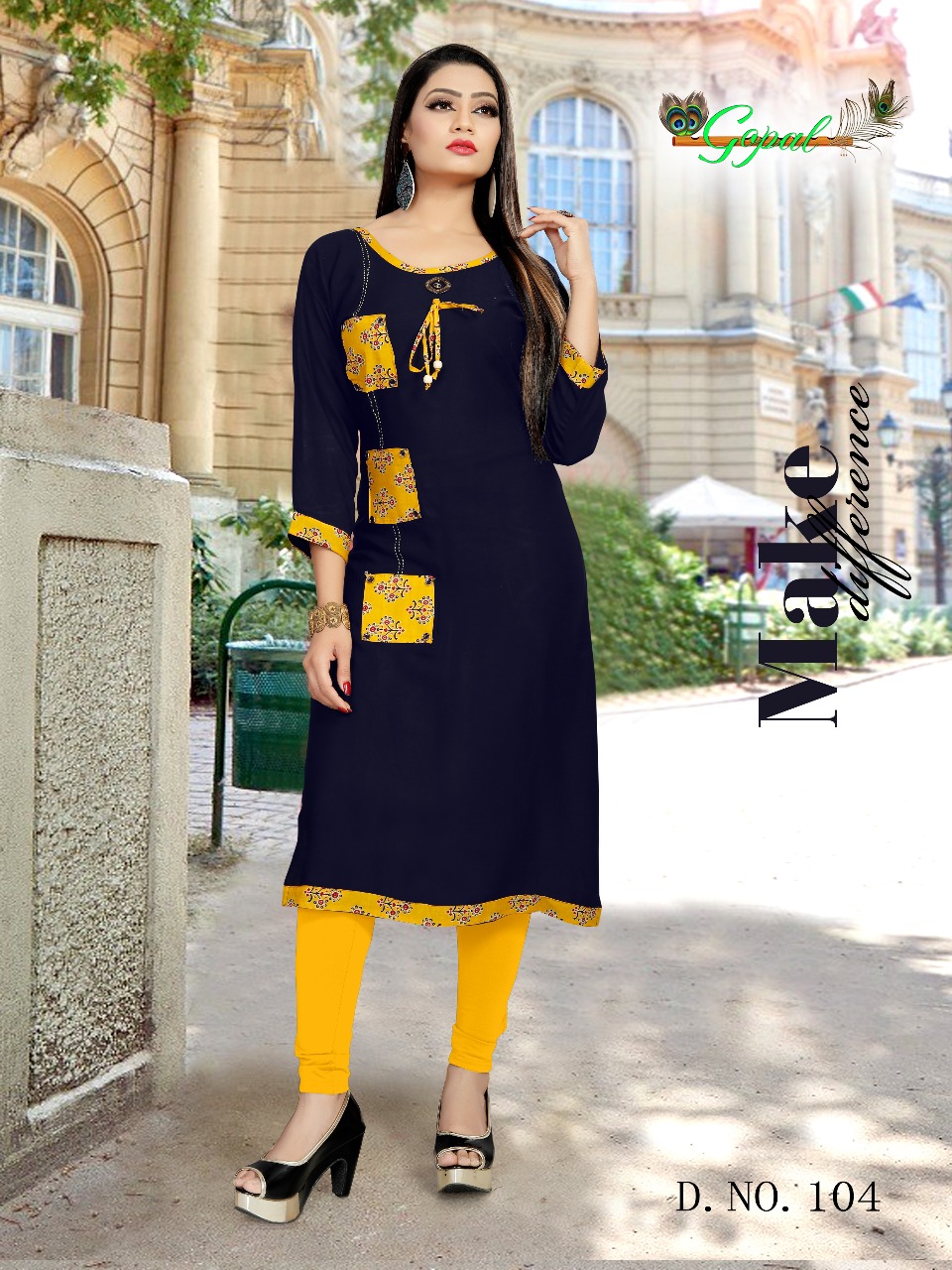 Suhani Vol-1 By Gopal 101 To 108 Series Beautiful Stylish Fancy Colorful Casual Wear & Ethnic Wear Rayon Printed Kurtis At Wholesale Price