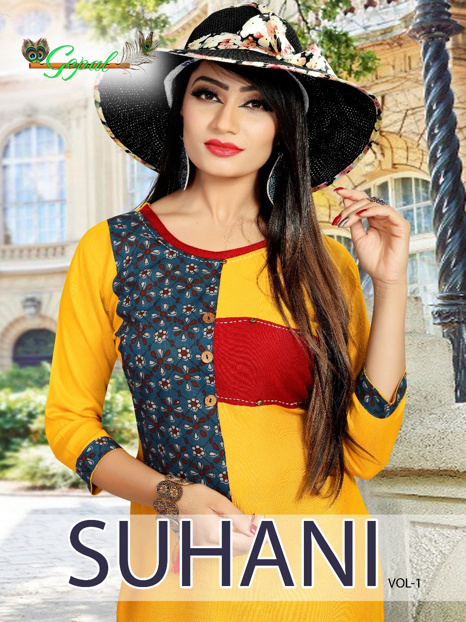 Suhani Vol-1 By Gopal 101 To 108 Series Beautiful Stylish Fancy Colorful Casual Wear & Ethnic Wear  Rayon Printed Kurtis At Wholesale Price