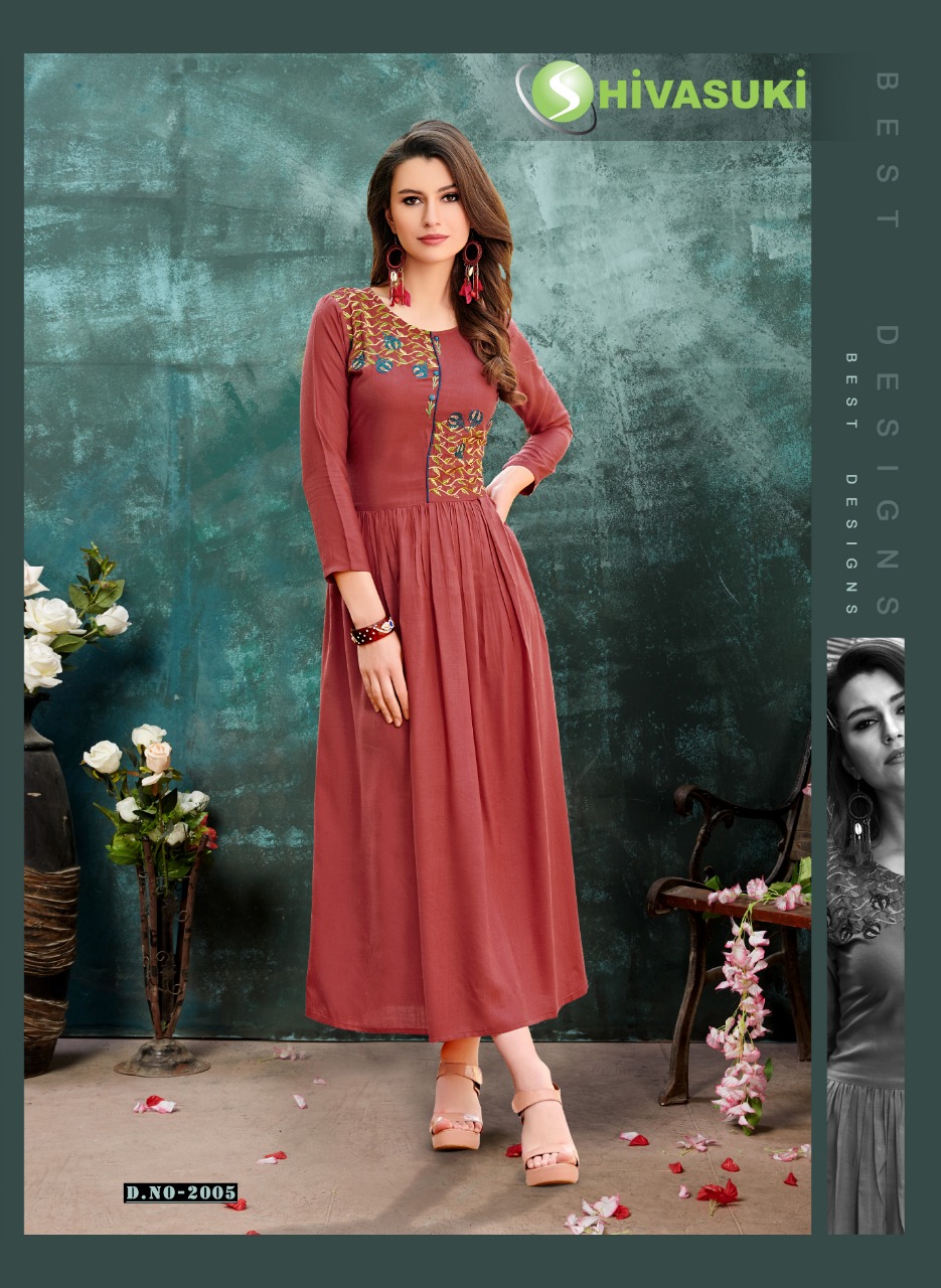 Sui Dhaaga Vol-2 By Shivasuki 2001 To 2008 Series Beautiful Colorful Stylish Fancy Casual Wear & Ethnic Wear & Ready To Wear Rayon Slub & Anmo Slub Embroidered Kurtis At Wholesale Price