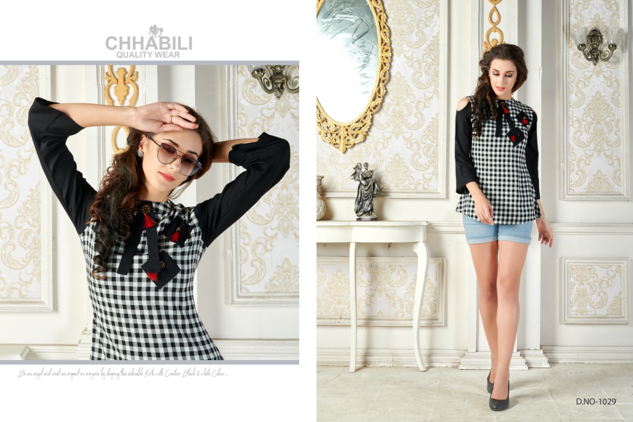 Sui Dhaga By Chhabili 1027 To 1032 Series Beautiful Stylish Colorful Fancy Party Wear & Ethnic Wear & Ready To Wear Rayon Printed Kurtis/ Tops At Wholesale Price