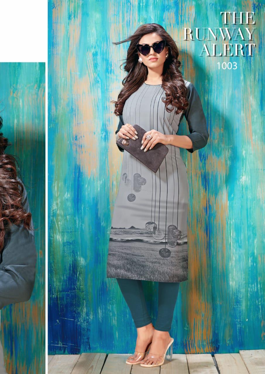 Sui Dhaga By Vedika 1001 To 1008 Series Beautiful Colorful Stylish Fancy Casual Wear & Ethnic Wear & Ready To Wear Heavy Rayon Printed Kurtis At Wholesale Price