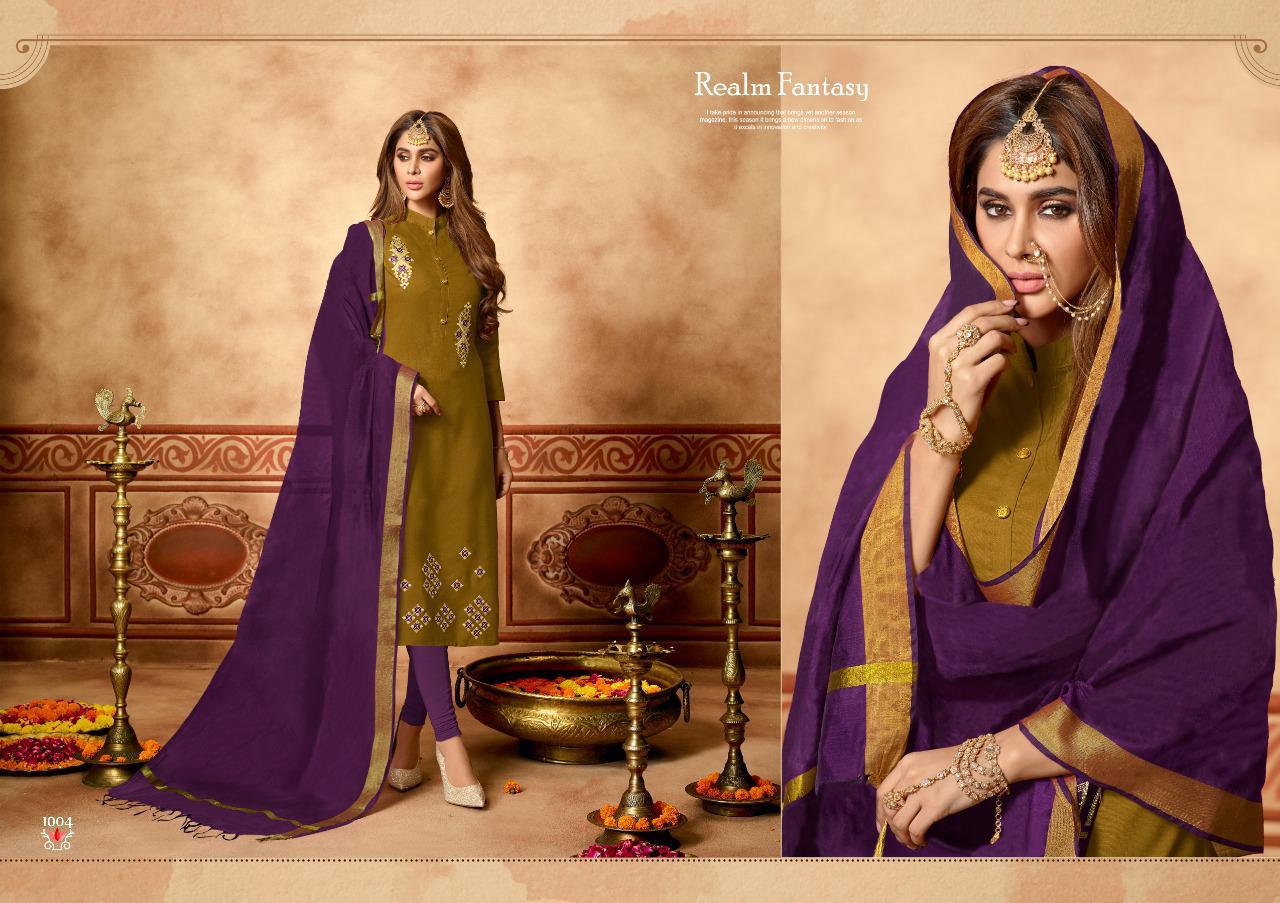 Sun Shine By Amrut Varsha Creation 1001 To 1008 Series Beautiful Suits Stylish Fancy Colorful Party Wear & Ethnic Wear Heavy Cotton Slub Embroidery Dresses At Wholesale Price