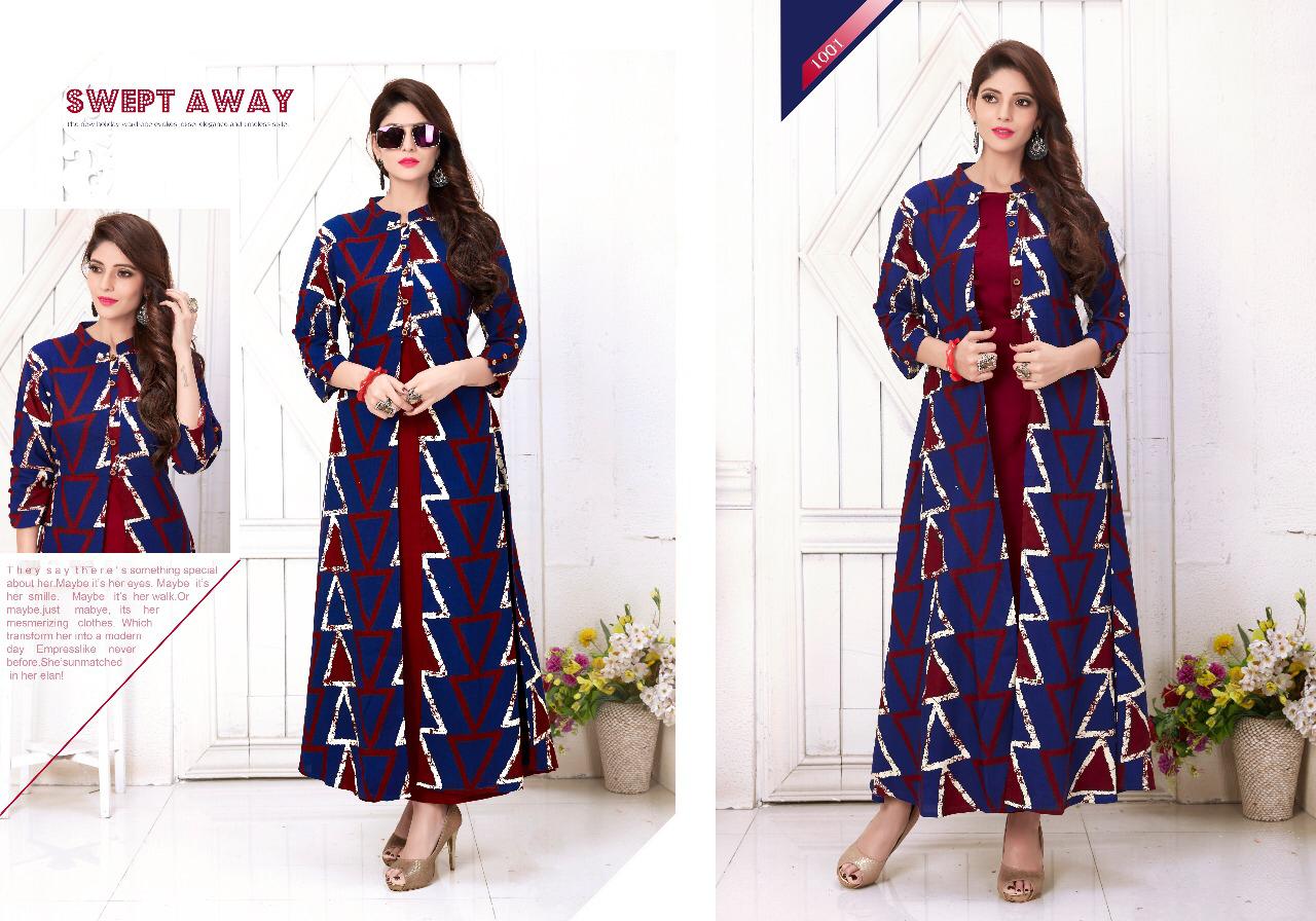 Sun Shine By Studio Manav Mills 1001 To 1012 Series Indian Traditional Wear Collection Beautiful Stylish Fancy Colorful Party Wear & Occasional Wear Heavy Rayon Kurtis At Wholesale Price