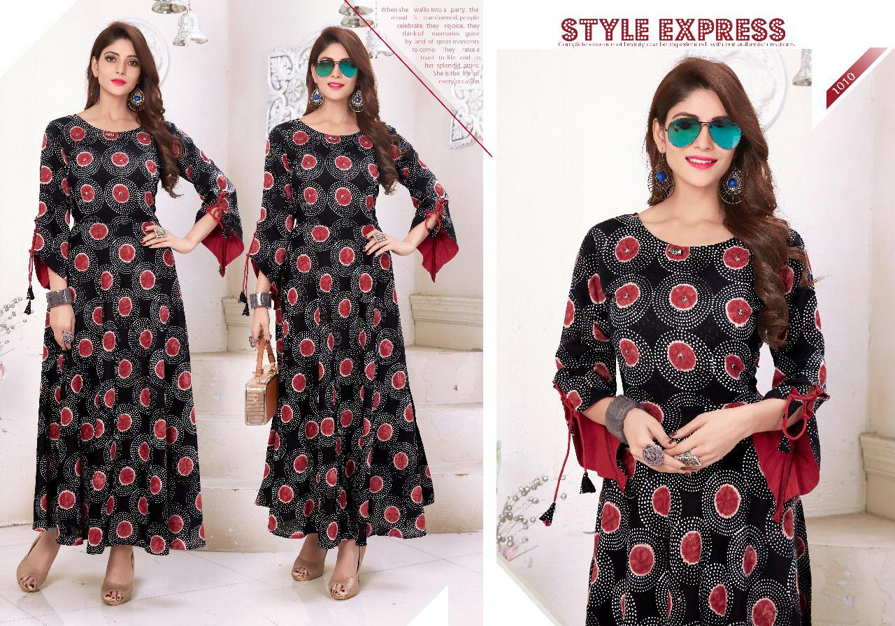 Sun Shine By Studio Manav Mills 1001 To 1012 Series Indian Traditional Wear Collection Beautiful Stylish Fancy Colorful Party Wear & Occasional Wear Heavy Rayon Kurtis At Wholesale Price