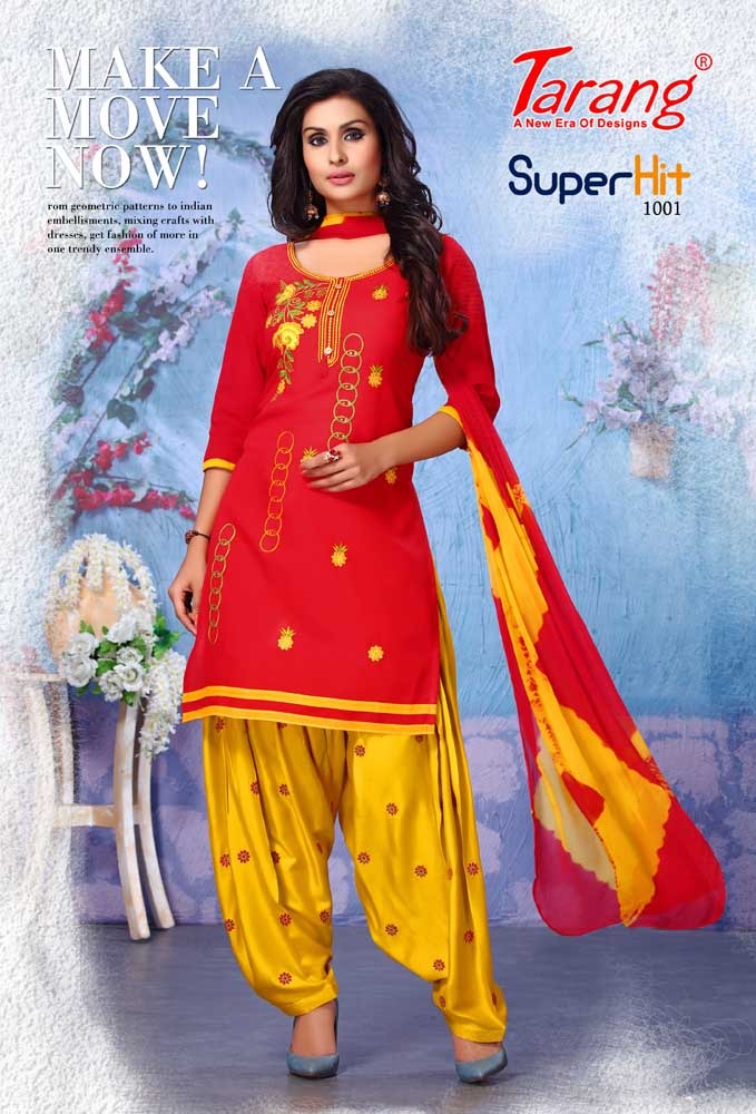 Superhit By Tarang 1001 To 1010 Series Beautiful Stylish Fancy Colorful Casual Wear & Ethnic Wear Heavy Rayon Printed Dresses At Wholesale Price