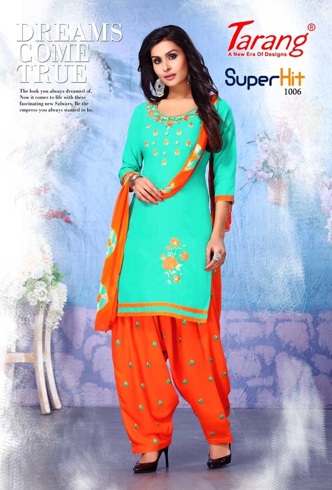 Superhit By Tarang 1001 To 1010 Series Beautiful Stylish Fancy Colorful Casual Wear & Ethnic Wear Heavy Rayon Printed Dresses At Wholesale Price