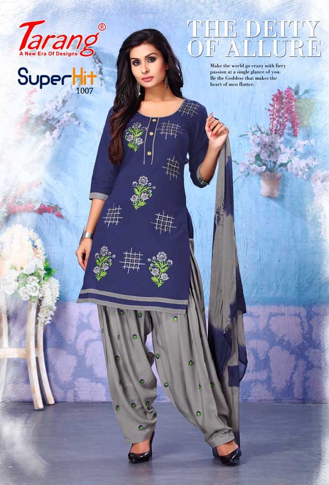 Superhit By Tarang 1001 To 1010 Series Beautiful Stylish Fancy Colorful Casual Wear & Ethnic Wear Heavy Rayon Printed Dresses At Wholesale Price