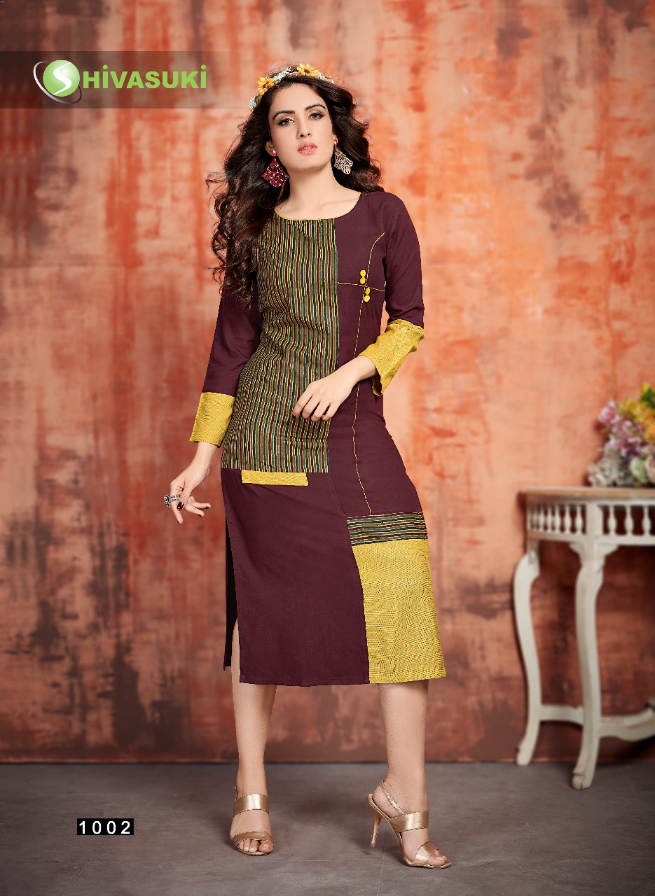 Swara Vol-1 By Shivasuki 1001 To 1008 Series Stylish Colorful Fancy Beautiful Casual Wear & Ethnic Wear Rayon Printed Kurtis At Wholesale Price