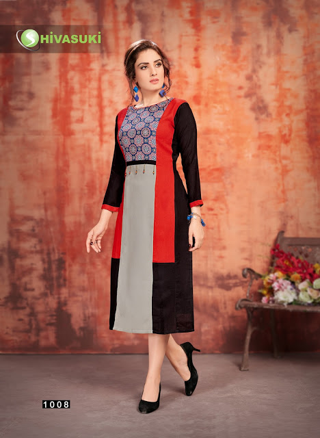 Swara Vol-1 By Shivasuki 1001 To 1008 Series Stylish Colorful Fancy Beautiful Casual Wear & Ethnic Wear Rayon Printed Kurtis At Wholesale Price