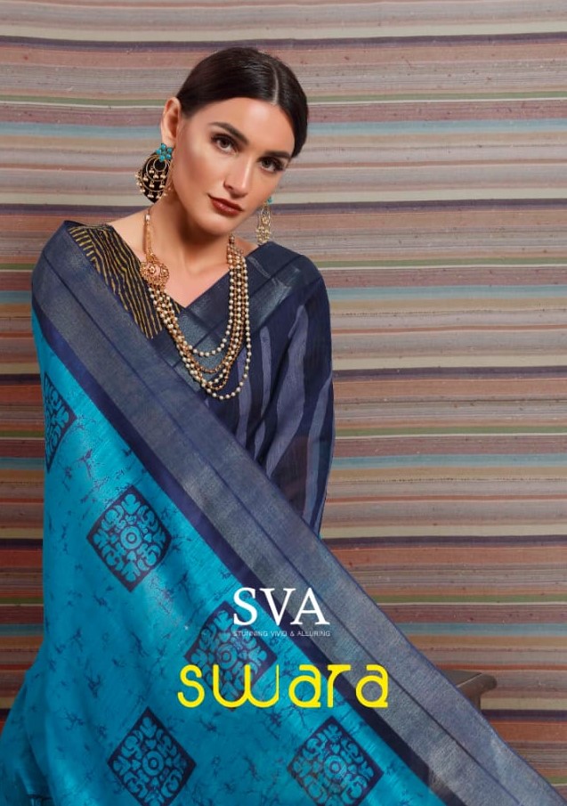 Swara By Sva 2401 To 2412 Series Indian Traditional Wear Collection Beautiful Stylish Fancy Colorful Party Wear & Occasional Wear Fancy Cotton Sarees At Wholesale Price