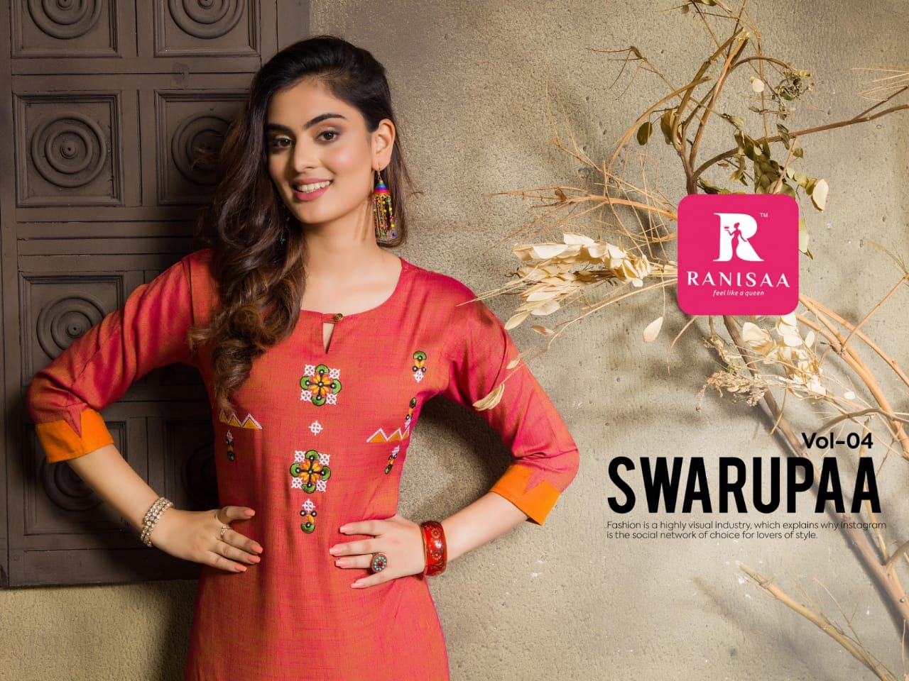 Swarupaa Vol-4 By Ranisa 01 To 08 Series Beautiful Stylish Fancy Colorful Casual Wear & Ethnic Wear Heavy Rayon Embroidery Kurti With Fancy Duppta Kurtis At Wholesale Price