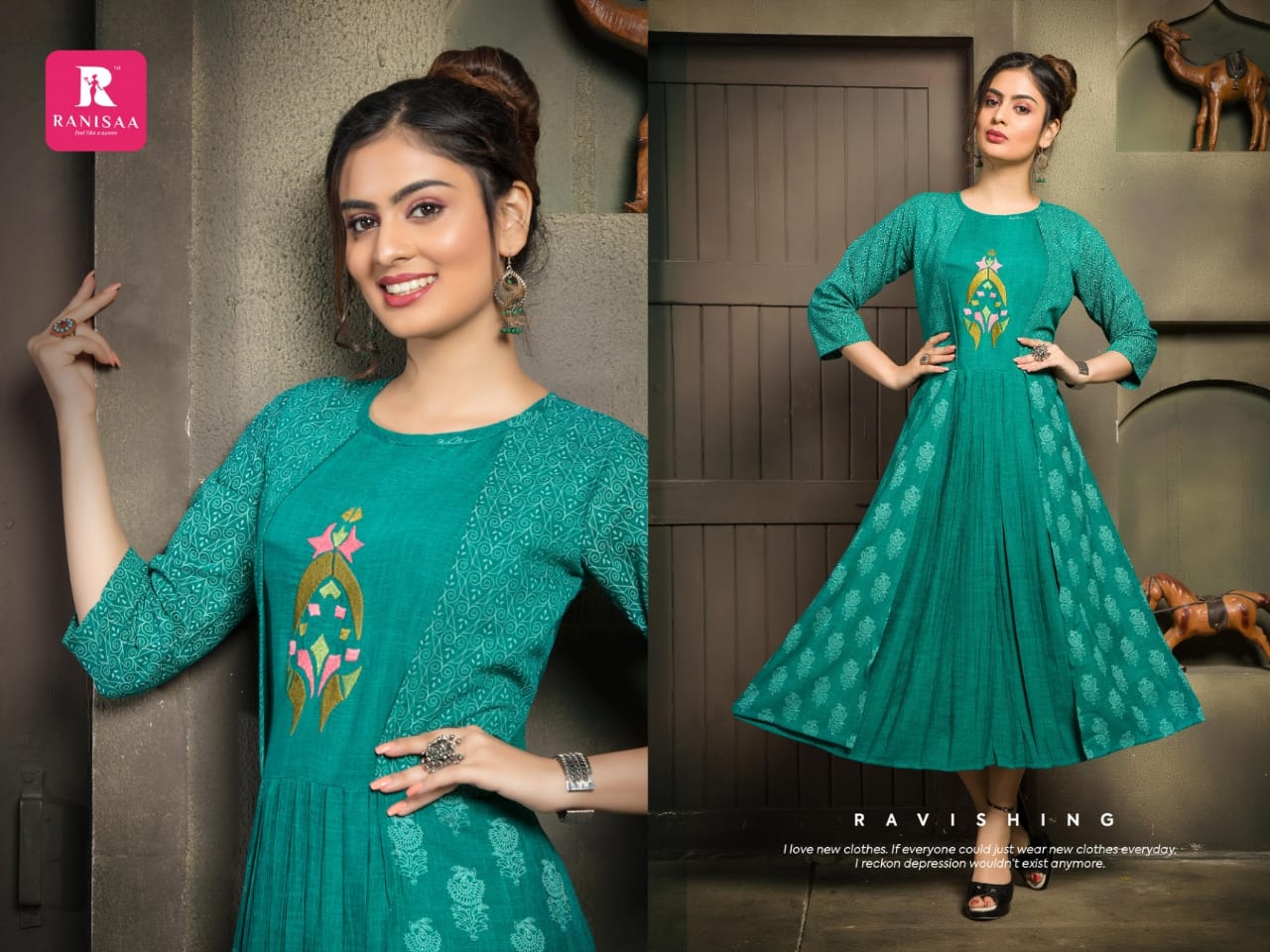 Swarupaa Vol-5 By Ranisa 01 To 08 Series Beautiful Colorful Stylish Fancy Casual Wear & Ethnic Wear & Ready To Wear Cross Tone Rayon Heavy Kurtis At Wholesale Price