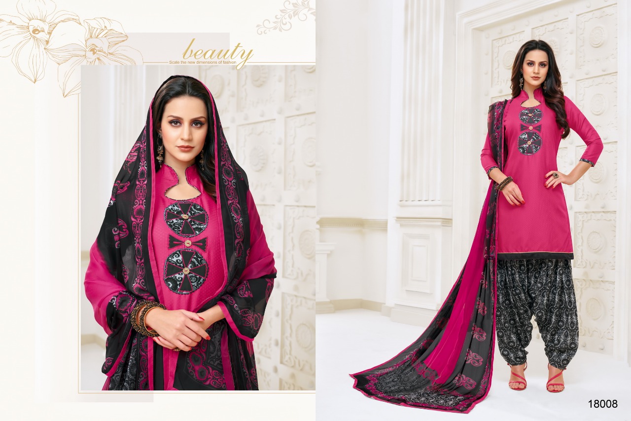 Swiggy By Kapil Tex 18001 To 18012 Series Designer Patiyala Suits Collection Beautiful Stylish Fancy Colorful Party Wear & Ethnic Wear Slub Pattern With Cut Past Work Dresses At Wholesale Price
