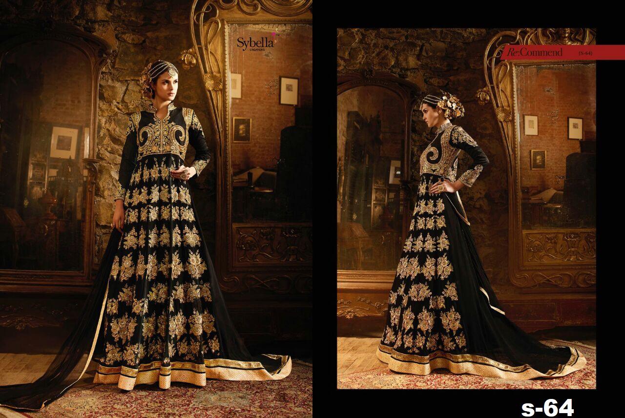 Sybella S-60 Series Nx By Sybella Creations Designer Beautiful Wedding Collection Occasional Wear & Party Wear Heavy Net Embroidered Dresses At Wholesale Price