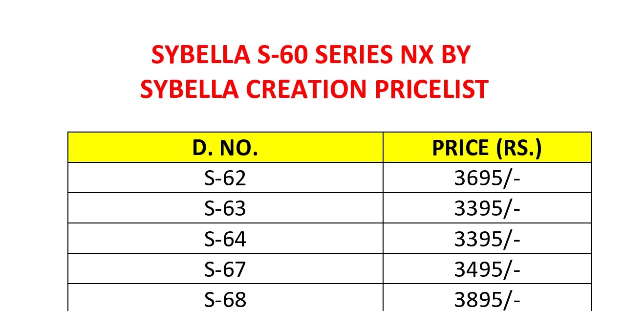 Sybella S-60 Series Nx By Sybella Creations Designer Beautiful Wedding Collection Occasional Wear & Party Wear Heavy Net Embroidered Dresses At Wholesale Price