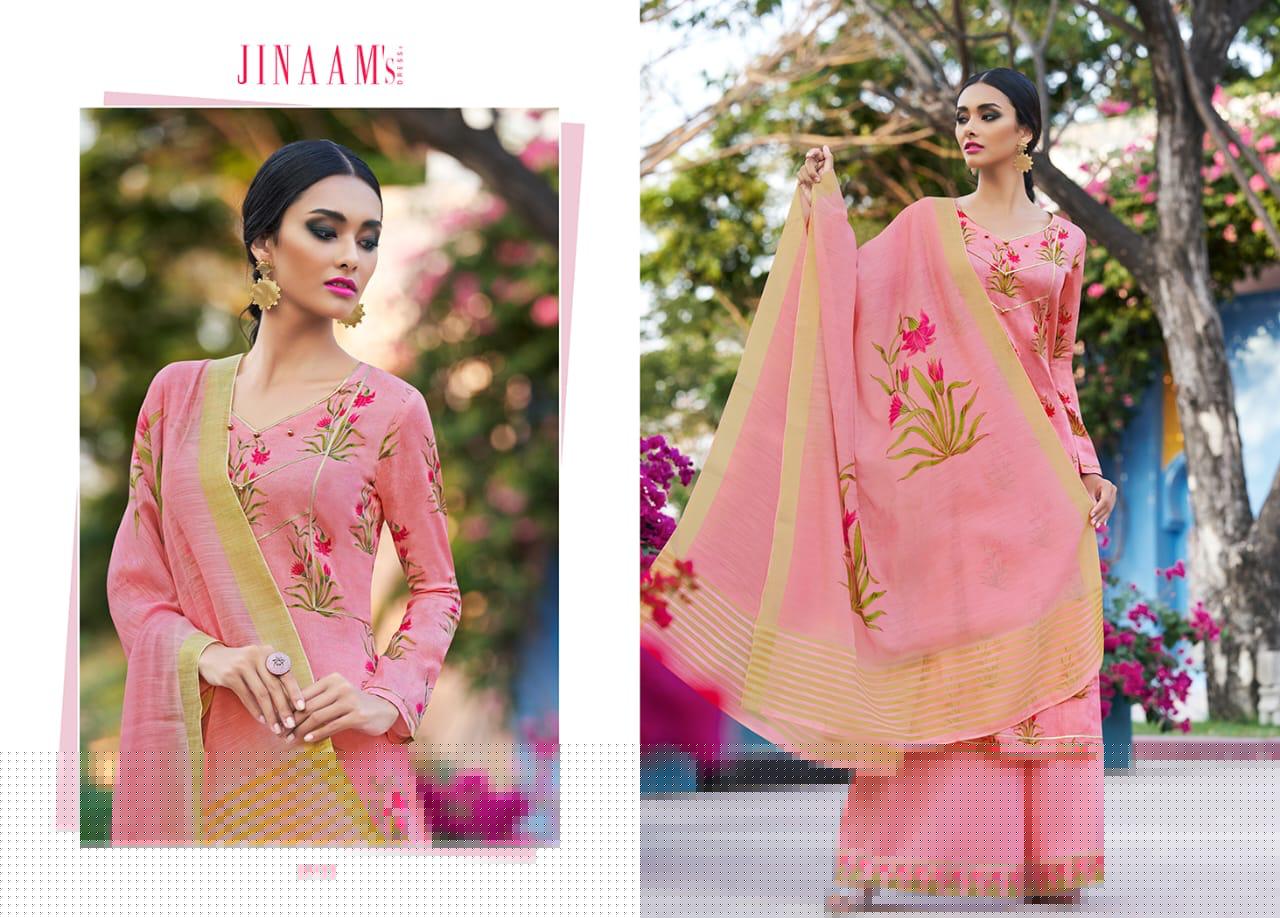 Taima By Jinaam Dresses 8910 To 8915 Series Beautiful Stylish Designer Printed And Embroidered Party Wear Occasional Wear Cotton Satin Digital Printed Dresses At Wholesale Price