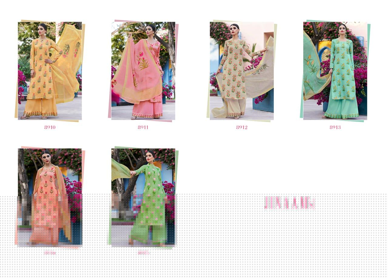 Taima By Jinaam Dresses 8910 To 8915 Series Beautiful Stylish Designer Printed And Embroidered Party Wear Occasional Wear Cotton Satin Digital Printed Dresses At Wholesale Price